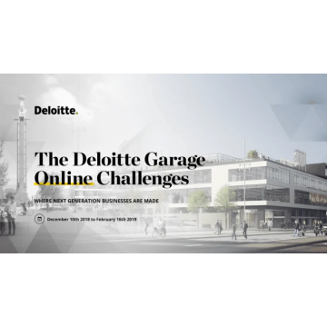 Deloitte launches Garage online challenge