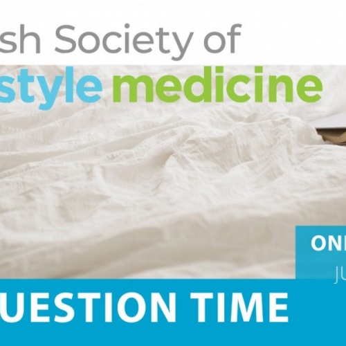 The British Society of Lifestyle Medicine is inviting you to their very own “Question Time” Sleep event