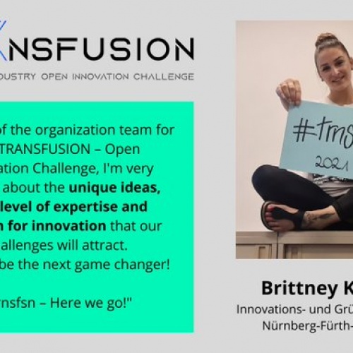 Are you as excited as Brittney Knight about the innovation & expertise at #TRANSFUSION?