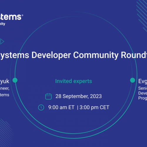 InterSystems Developer Community Roundtable - September 28 2023