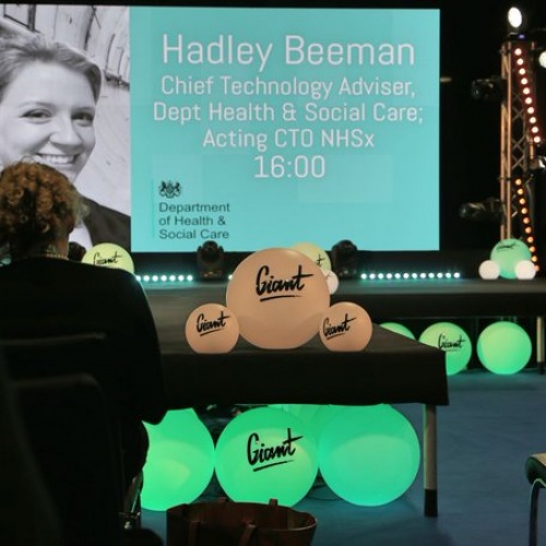 Thank you for speaking at #GIANThealth19 - Hadley Beeman